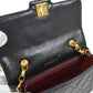 CHANEL 1991-1994 Border Flap Mini Black Lambskin