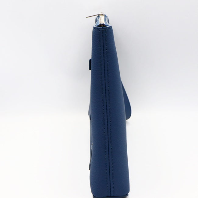 Louis Vuitton Pochette Ipad Bag Blue Leather