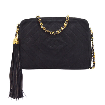 CHANEL 1991-1994 Small Diamond Camera Bag