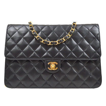 CHANEL 2001-2003 Turnlock Half Flap Medium