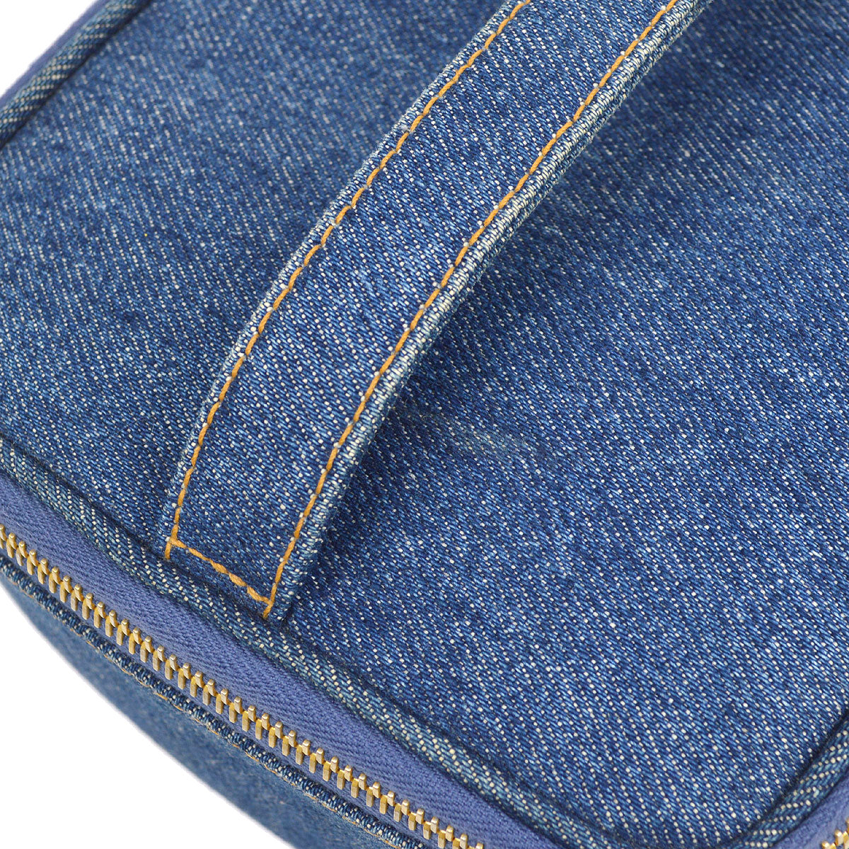 CHANEL 1997 timeless Vanity Handbag Denim 75985
