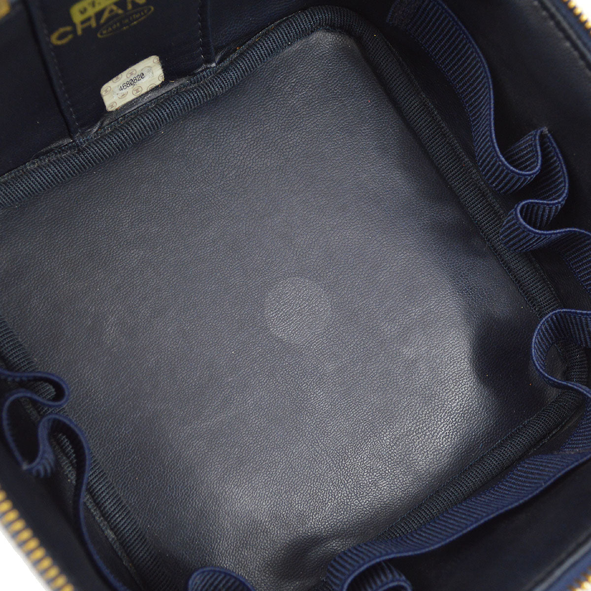 CHANEL 1997 timeless Vanity Handbag Denim 75985