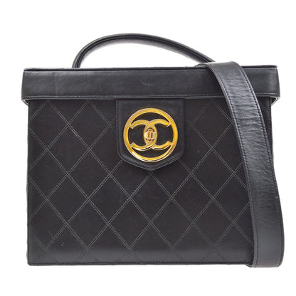 CHANEL 1991-1994 Cosmoline Circled CC Vanity Handbag