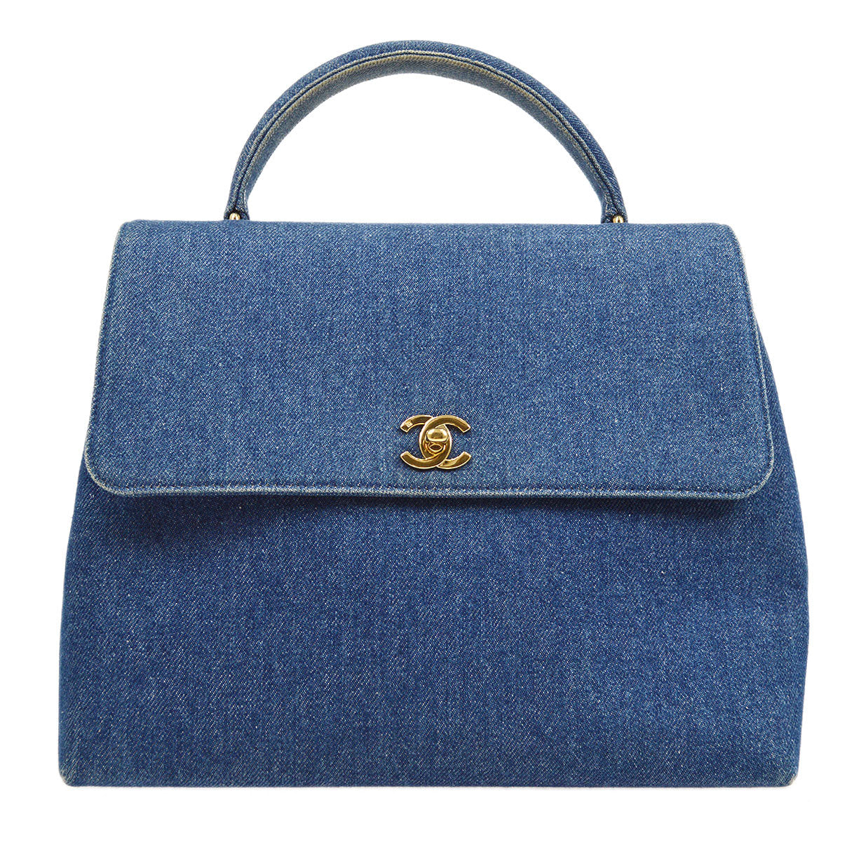 CHANEL 1997-1999 Kelly 30 Denim AK38448d