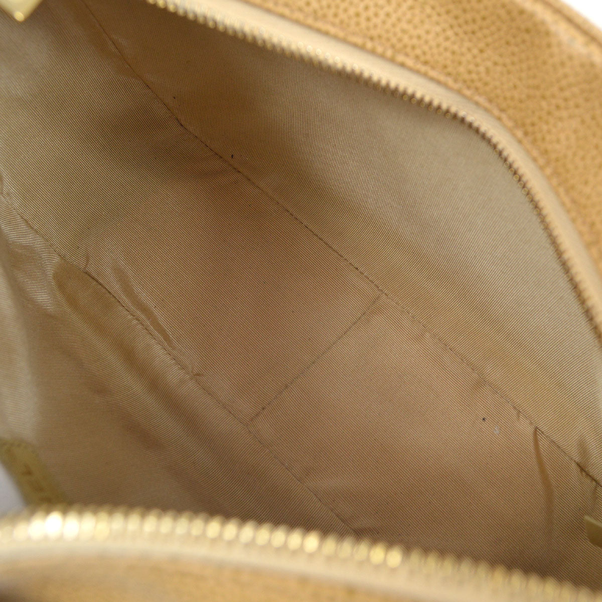 CHANEL 2003-2004 Hobo Bag Beige Caviar 23891
