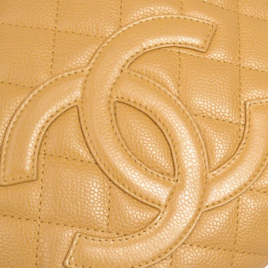 CHANEL 2004-2005 PST Beige Caviar
