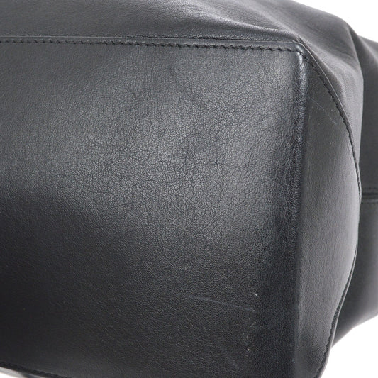 CHANEL 2008-2009 Essential Tote Black Calfskin 54849