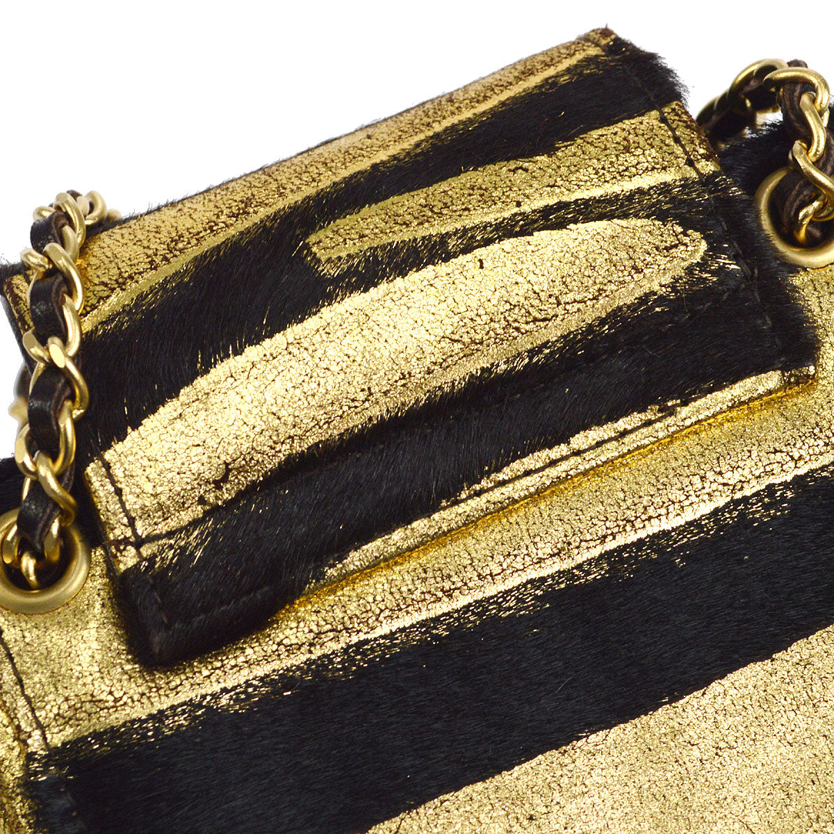 CHANEL 2000-2001 micro mademoiselle lock handbag 46540