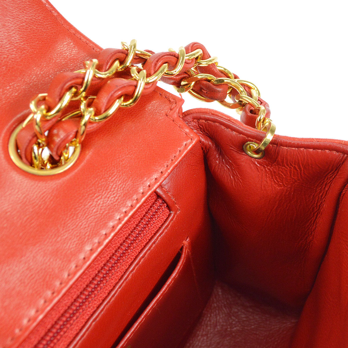 CHANEL 1994-1996 Mini Border Flap Handbag 55638