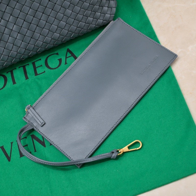 Large Cabat 45cm BaAmelia Blue Lambskin Ghw
