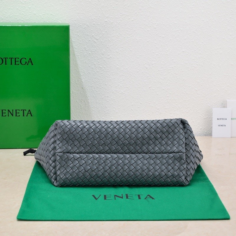 Large Cabat 45cm BaAmelia Blue Lambskin Ghw