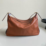 ROMY UNDERARM BAG 43 RUST ORANGE CALFSKIN Amelia Amelia