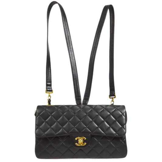 CHANEL 1996-1997 Classic Flap Backpack 24817