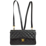 CHANEL 1996-1997 Classic Flap Backpack 24817