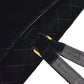 CHANEL Classic Flap Backpack Black Velvet 25502