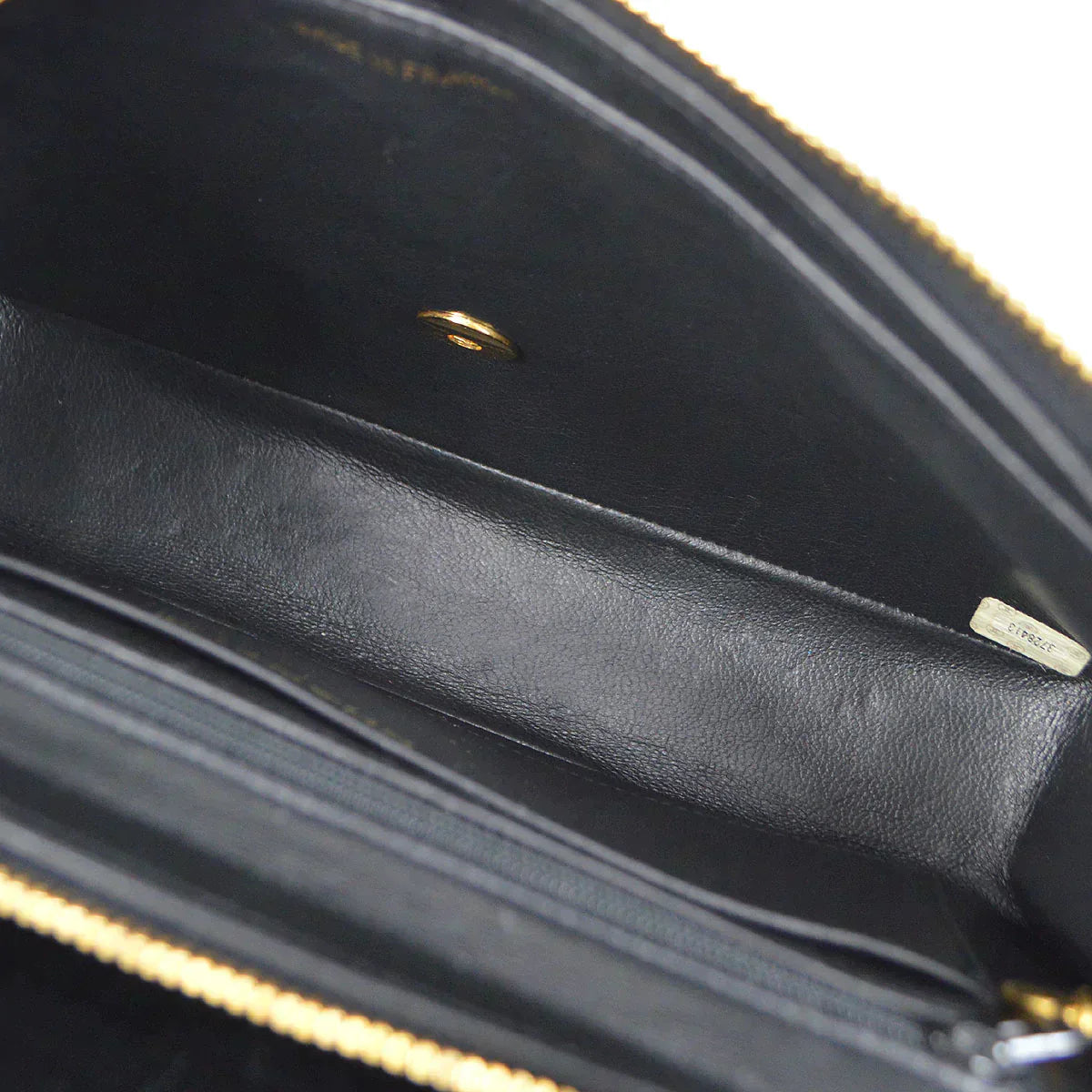 CHANEL Classic Flap Backpack Black Velvet 25502