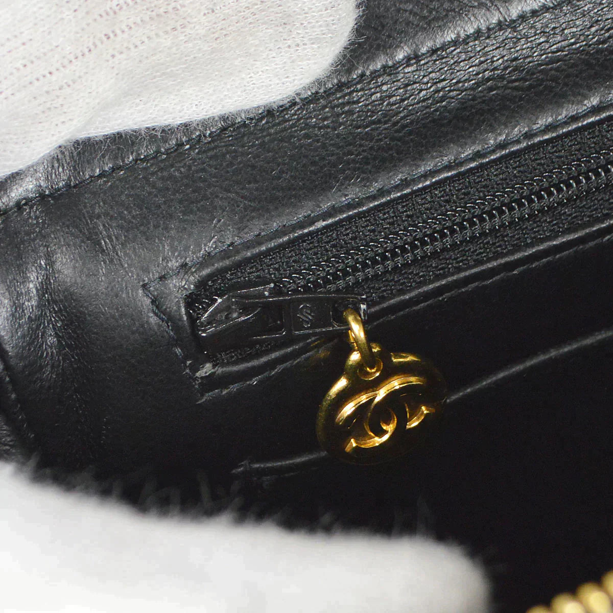 CHANEL Classic Flap Backpack Black Velvet 25502