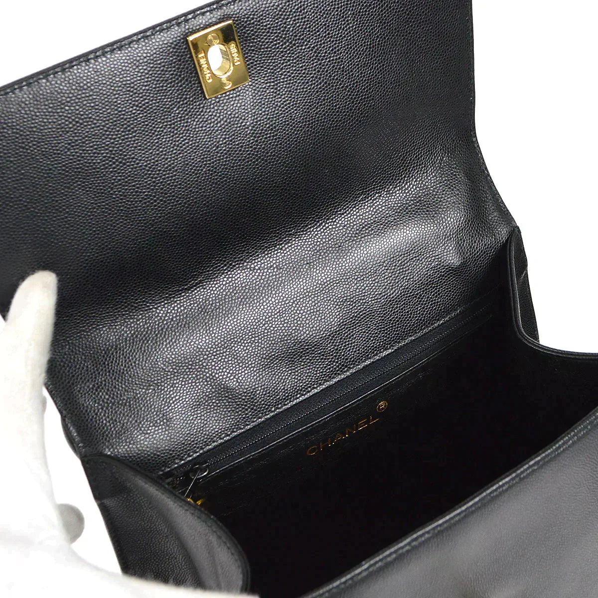 CHANEL 1997-1999 Flap Shoulder Bag 25624