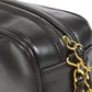 CHANEL 1994-1996 Triple CC Camera Bag Mini Black Lambskin 46417