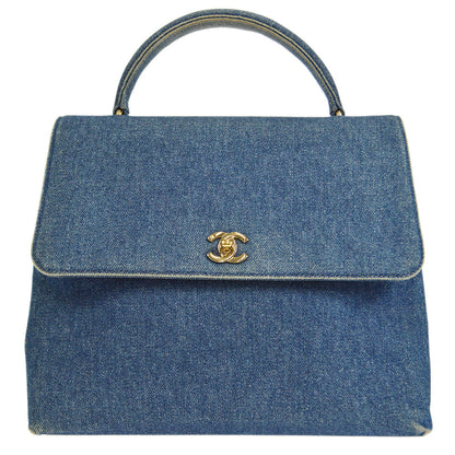 CHANEL 1997-1999 Kelly 30 Denim 26084