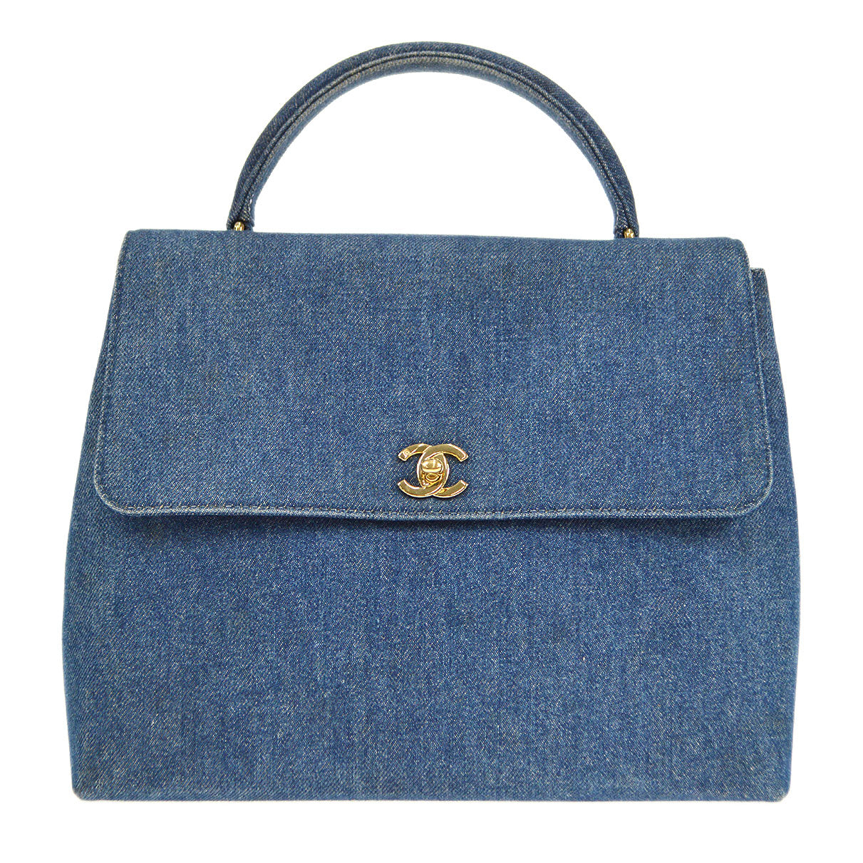 CHANEL 1997-1999 Kelly 30 Denim 26085
