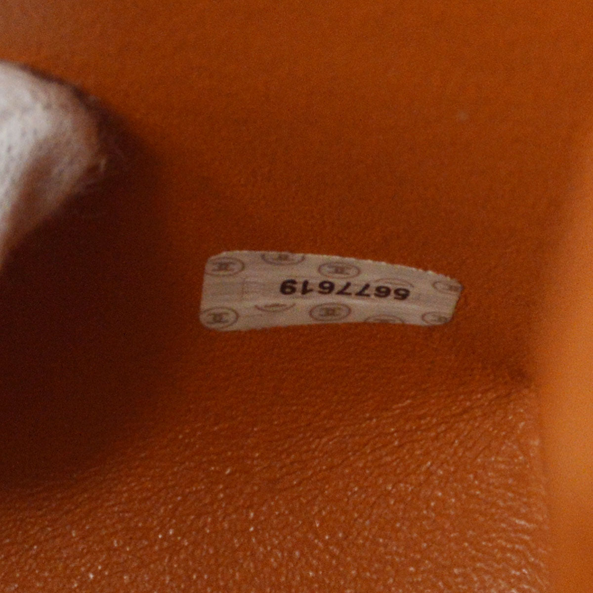 CHANEL 1997-1999 Kelly 30 Orange Caviar 17304