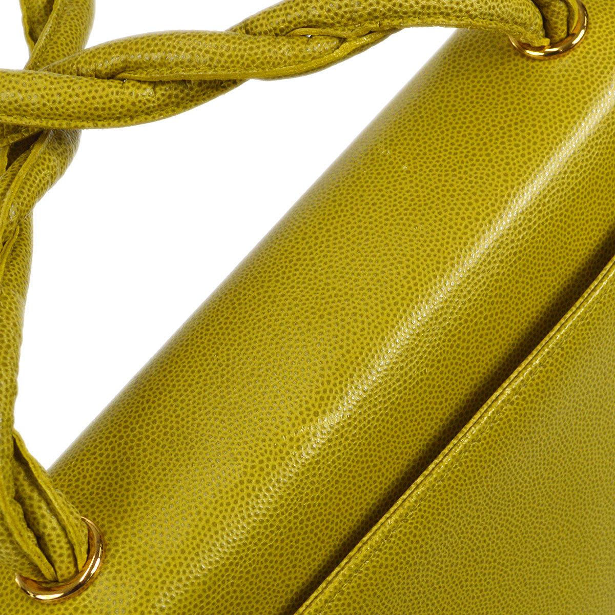 CHANEL 1997-1999 Trapezoid Flap Shoulder Bag Medium 17332