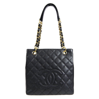 CHANEL 2005-2006 PST Black Caviar
