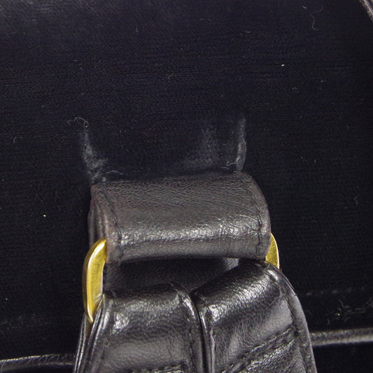 CHANEL 1991-1994 Backpack Black Velvet