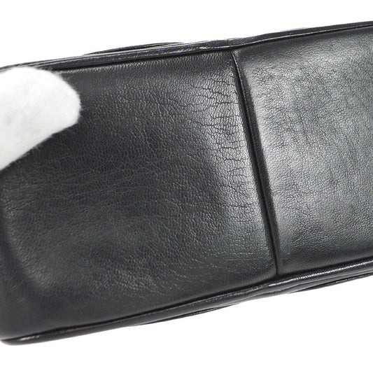 CHANEL 1986-1988 Camera Bag Mini Black Lambskin
