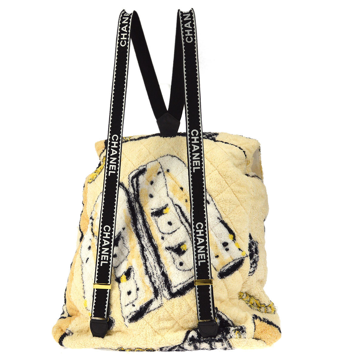 CHANEL 1994 Backpack Terry Cloth 17865