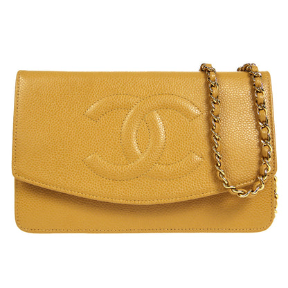 CHANEL 20032004 Timeless WOC Beige Caviar
