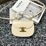 BESACE TRIPHOME 17 CALFSKIN WHITE Amelia Amelia