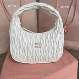 WANDER 29 BAG IN WHITE LAMBSKIN Amelia