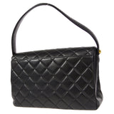 CHANEL Handbag Black Lambskin