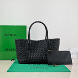 Large Cabat 45cm Black Lambskin Ghw Amelia Amelia