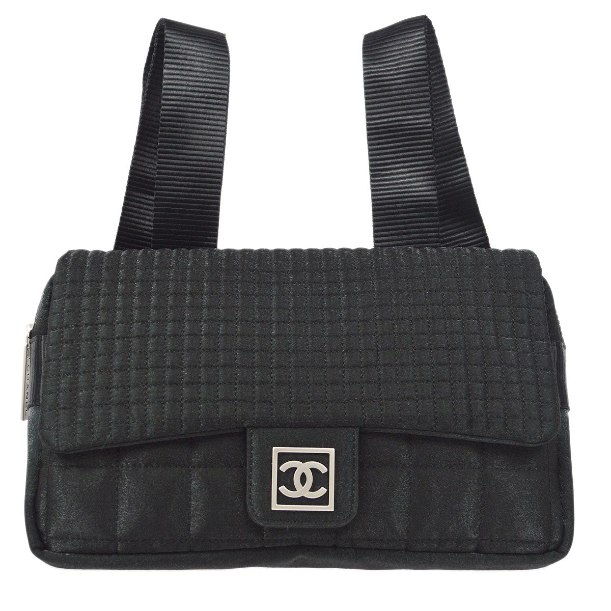 CHANEL Sport Line Backpack Bag Black
