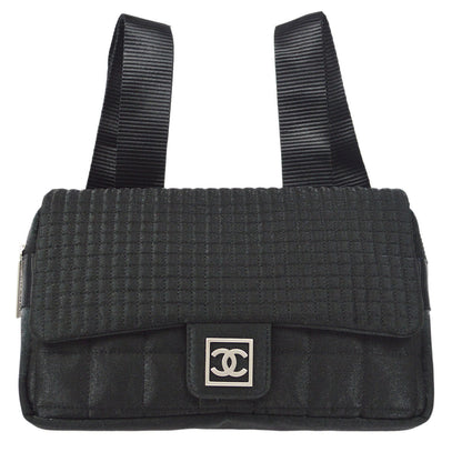 CHANEL Sport Line Backpack Bag Black