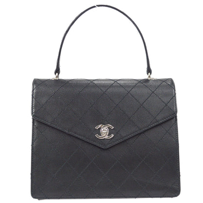 CHANEL Handbag Black Caviar