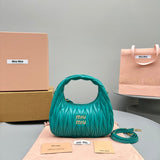 MINI HOBO 20 BAG IN TIFFANY BLUE SHEEPSKIN