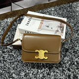TRIPHOME TEEN 18 CARAMEL BROWN COWHIDE LEATHER Amelia Amelia