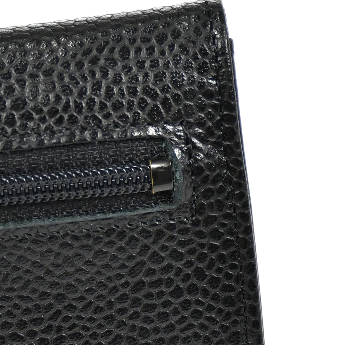CHANEL 1994-1996 Timeless Coin Case Caviar Black 97297