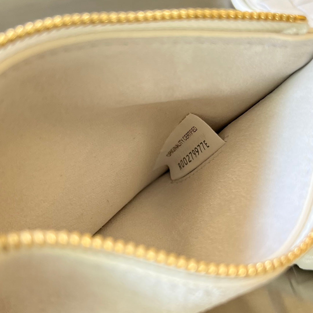 MINI SOLSTICE 30 WHITE LAMBSKIN Amelia