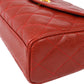 CHANEL Pocket Camera Bag Small Red Caviar 67830