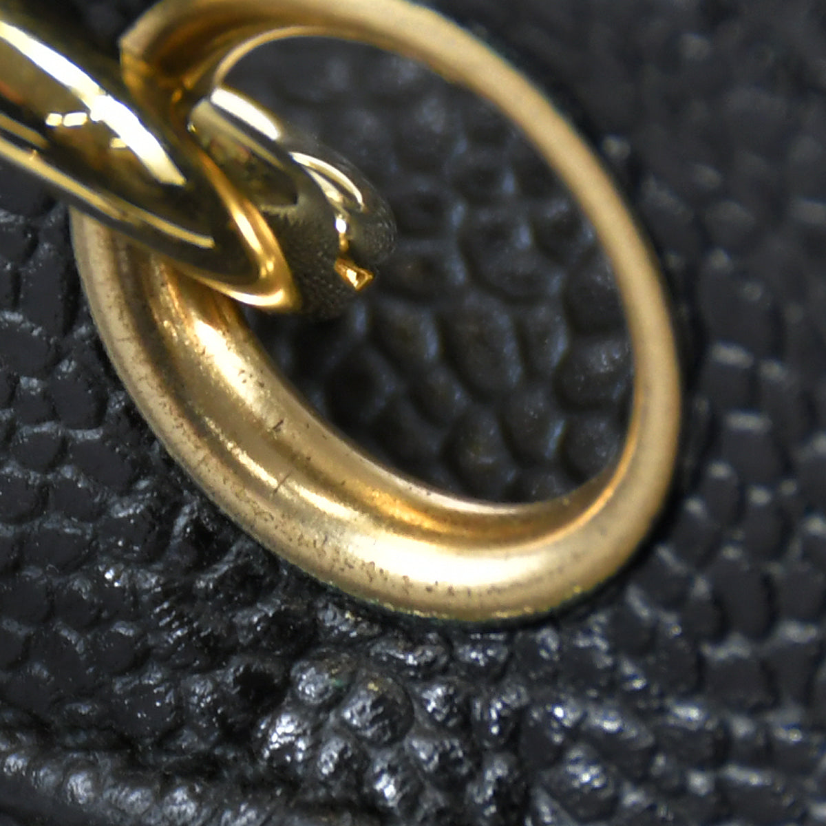 CHANEL 2001-2003 Handbag Black Caviar 78289