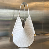 MEDIUM SOLSTICE 44 WHITE LAMBSKIN Amelia Amelia