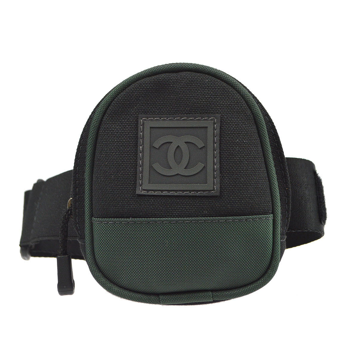 CHANEL 2003-2004 Sports Line Arm Bag Canvas 97793