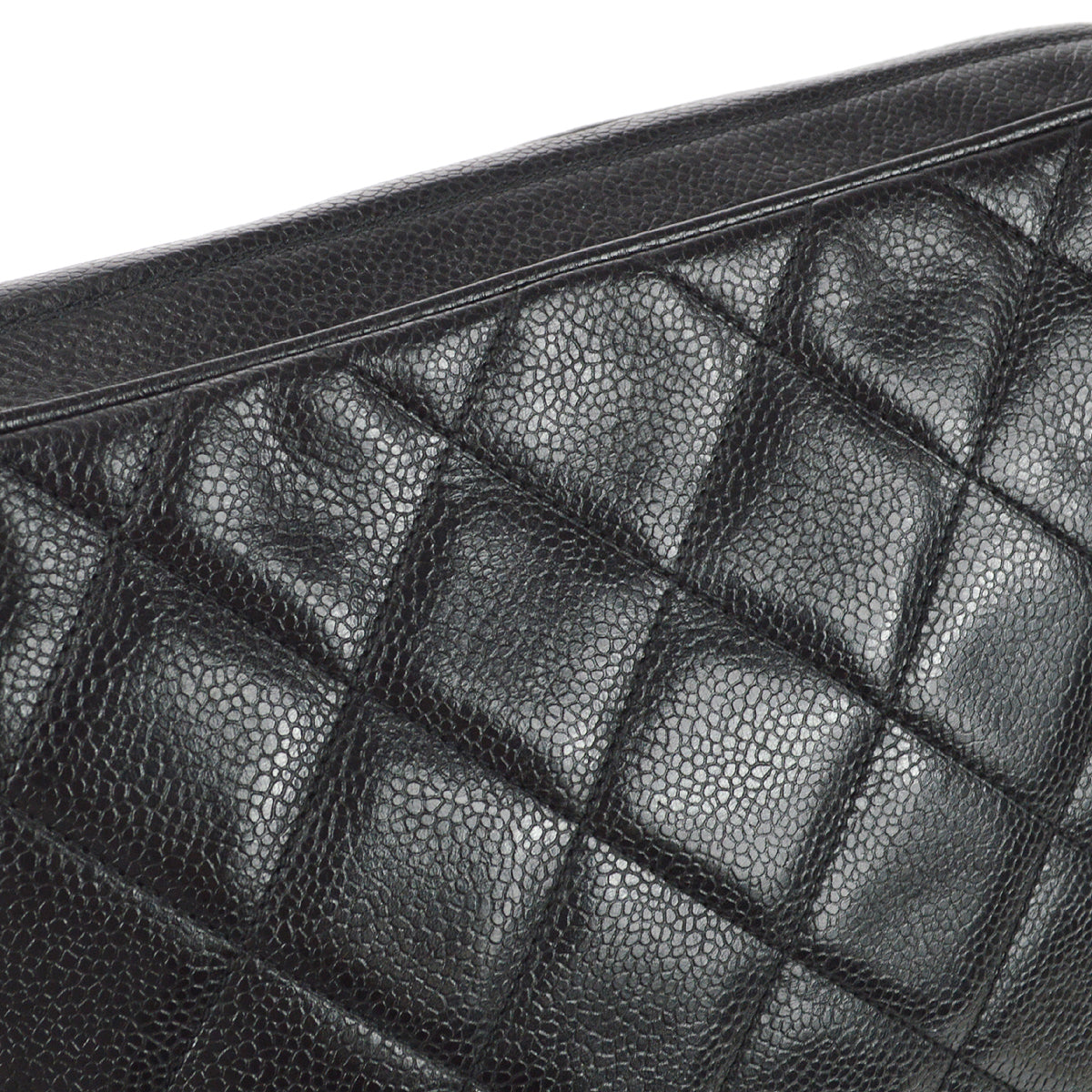CHANEL 1996-1997 Camera Bag Large Black Caviar 97513