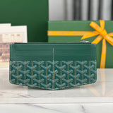 INSERT LOUISE 21 IN GREEN GOYARDINE CANVAS Amelia Amelia