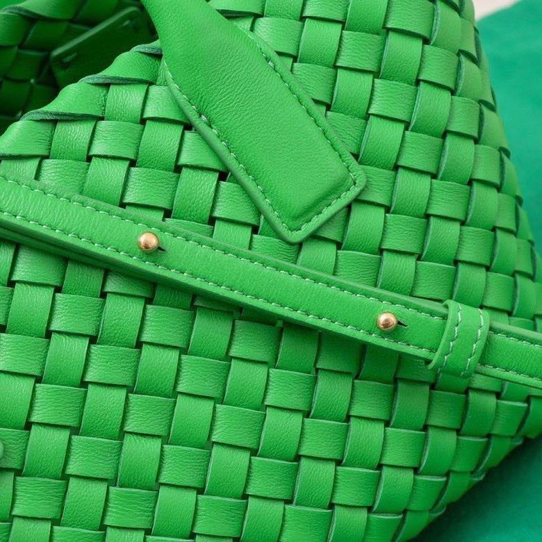Mini Cabat 20cm Dark Green Lambskin Ghw Amelia